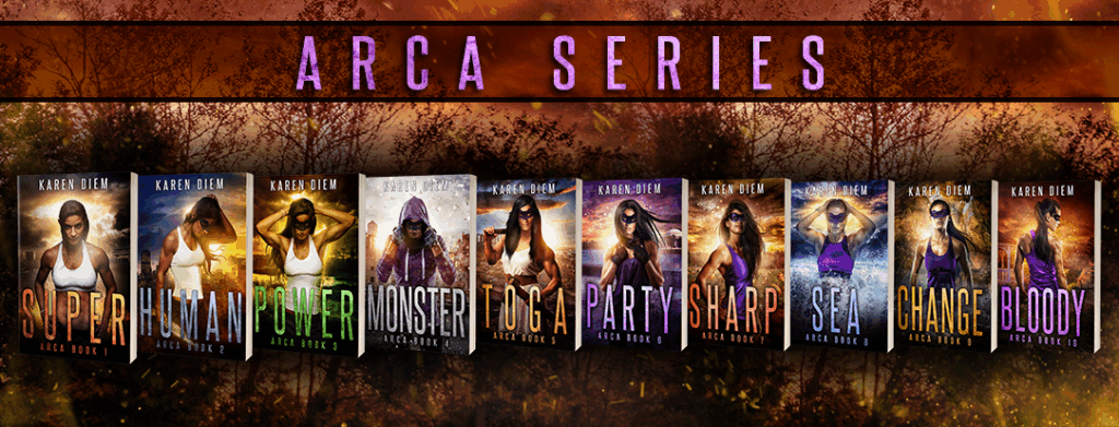 Arca series - All 10 books so far